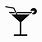 Glass Cocktail Icons